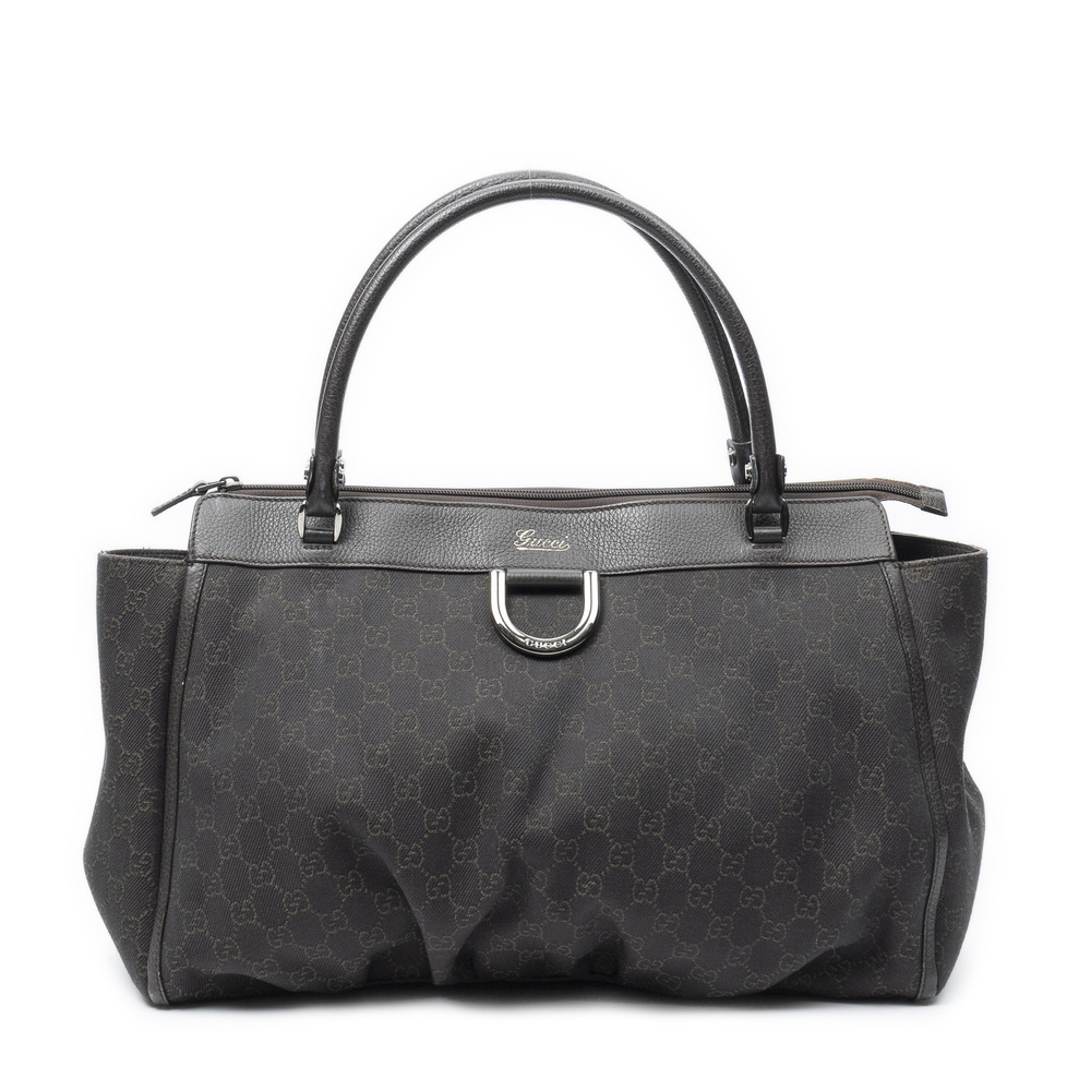 Gucci Large D-Ring Abbey Zip Tote